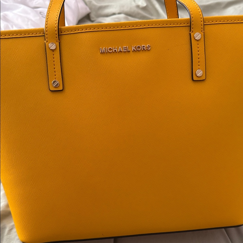 Michael Kors Sunlit Yellow Tote